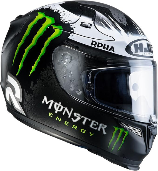 Casco HJC RPHA 10+ Lorenzo Ghost Fuera