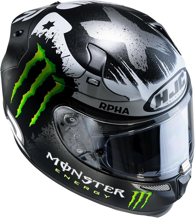 Casco HJC RPHA 10+ Lorenzo Ghost Fuera