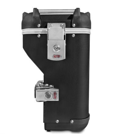 Baúl Lateral Ushuaia ADV 36L/48L Par Aluminio Negro Fosco BMW F850GS/R1200GS/R1250GS