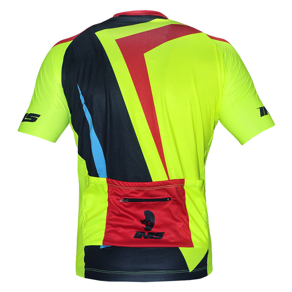 Camisa para bike IMS Elite Fluor/rojo
