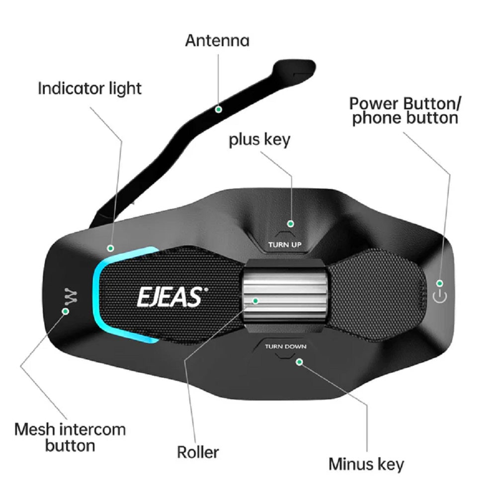 Intercomunicador Ejeas X10 MESH