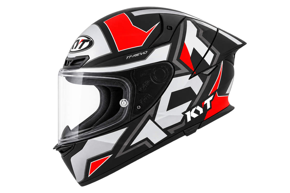 Casco KYT TT Revo Electron - Giga Racing