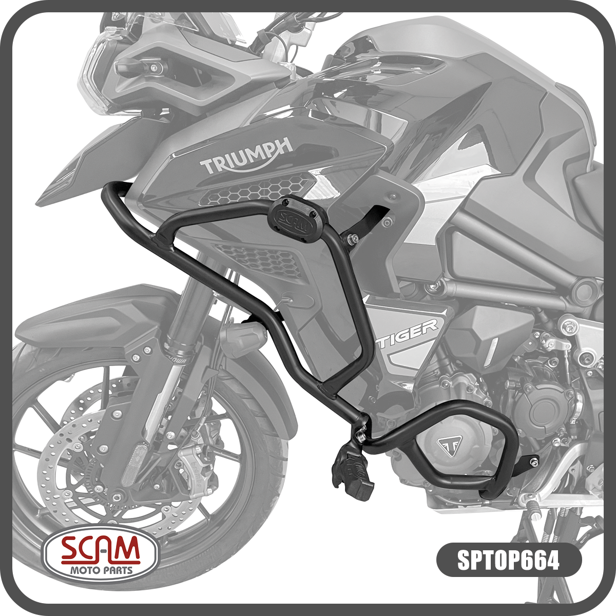 SCAM TRI T-1200 PROT.MOTOR/CARENAJE C/PEDAL.2022+ UN 1