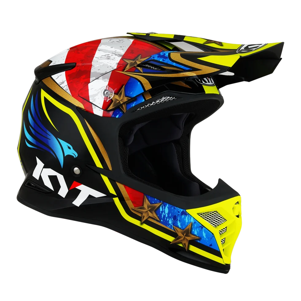 Casco KYT MX Skyhawk Hi-Fly MIPS