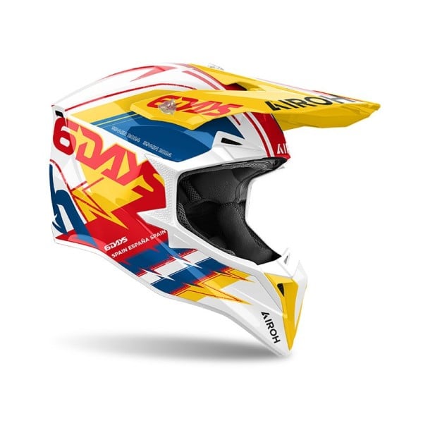 Casco Airoh Wraaap Six Days Spain 2024