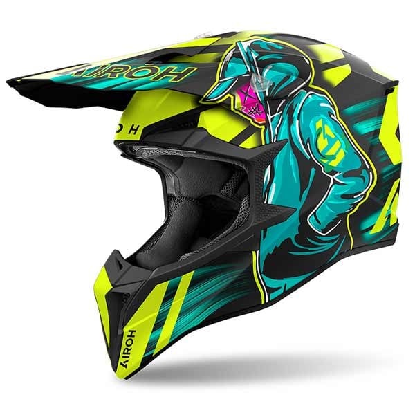 Casco Airoh Wraaap Cyber