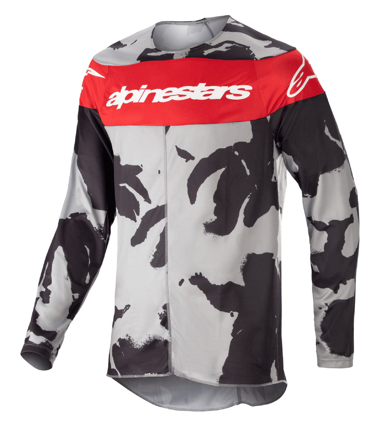 Jersey Alpinestars 2023 Racer Tactical - Cast Gray Camo Mars Red
