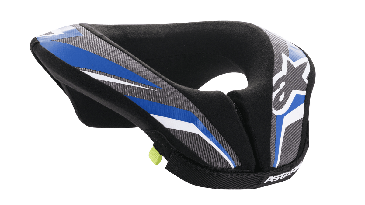 Protector cervical Alpinestars Juvenil Sequence Neck Roll - Black Anthracite Blue