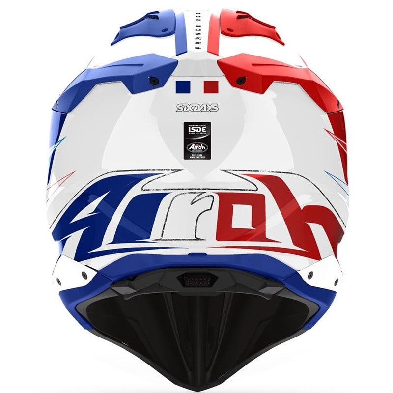Casco Airoh Aviator 3 Six Days especial para motocross diseño exclusiv