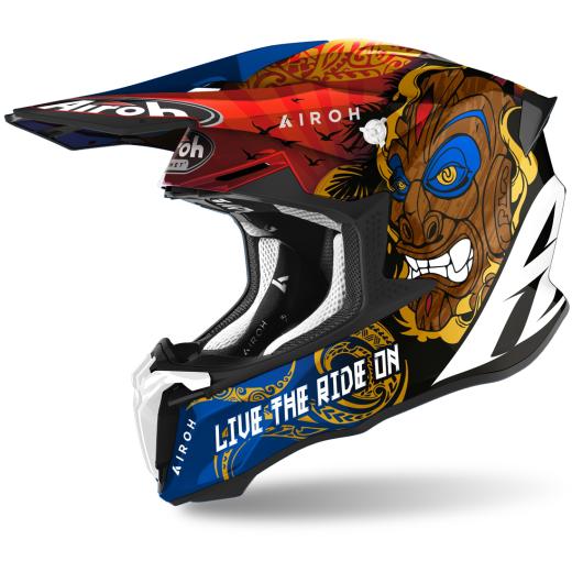 Casco Airoh Twist 2.0 Tiki Gloss