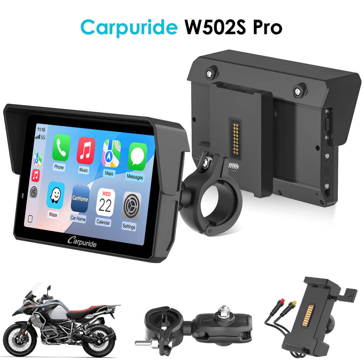 Pantalla Carpuride W502S Pro - imagen oficial