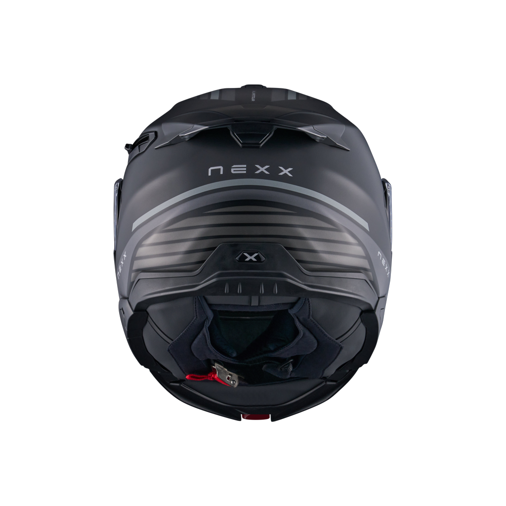 Casco Nexx X.LIFETOUR Globe - BLACK.GREY MT - vista 3
