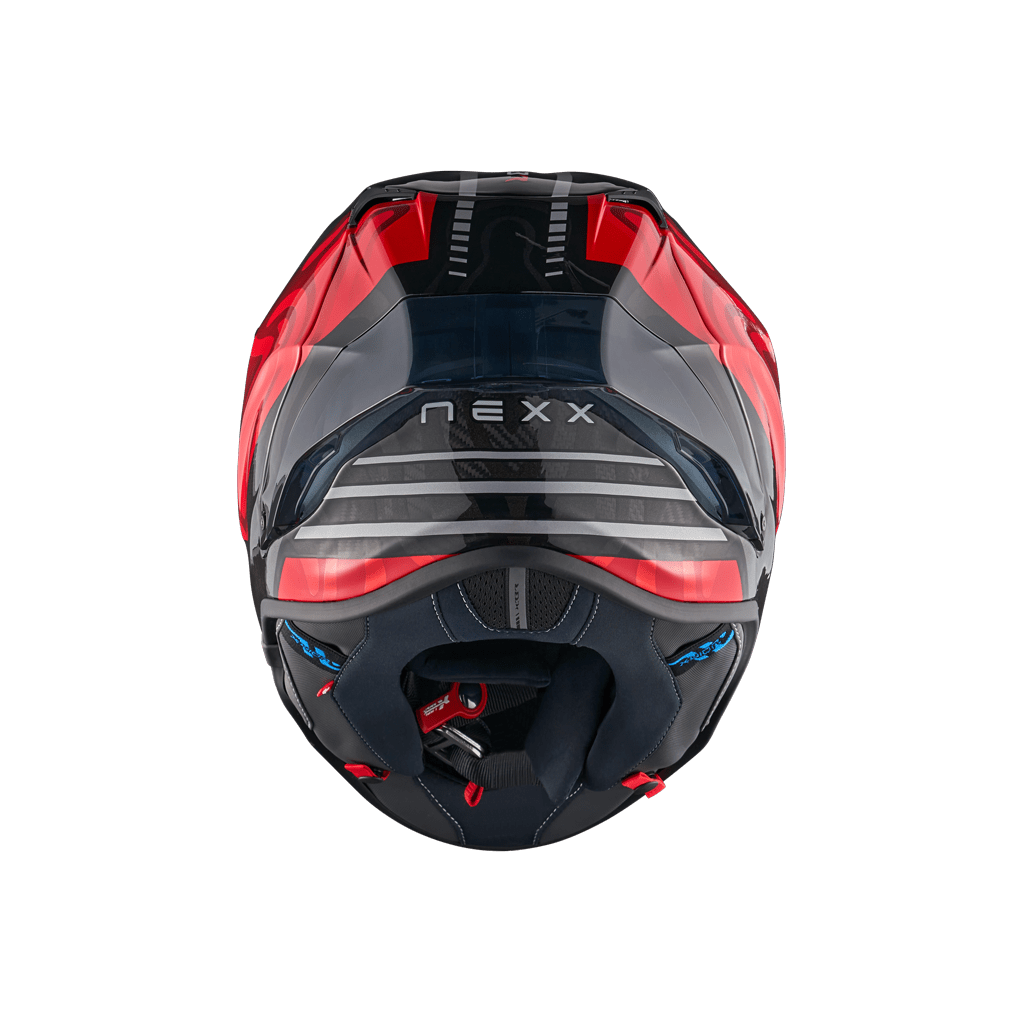 Casco Nexx X.R3R Swirl - RED - vista 3