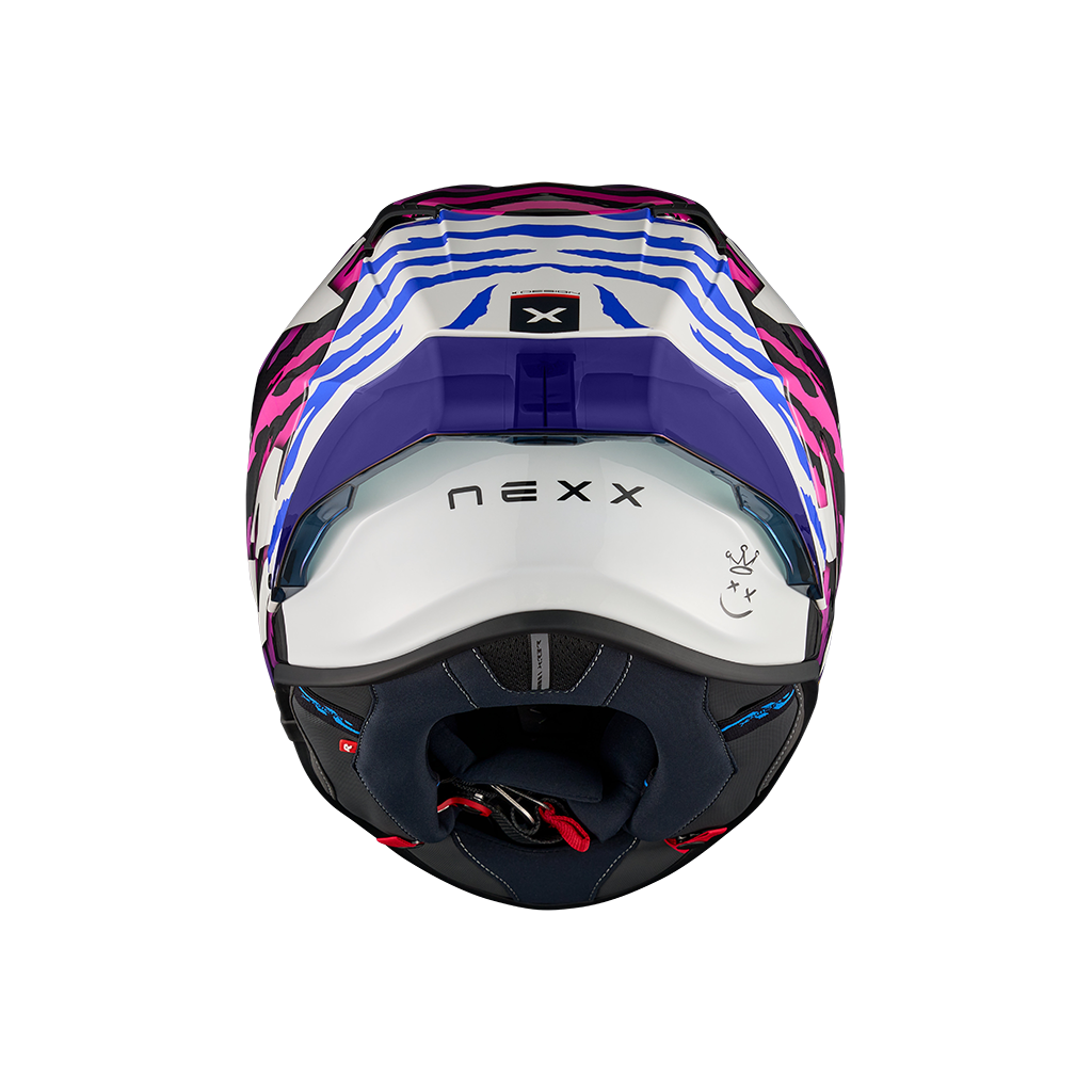 Casco Nexx X.R3R Ziger - PURPLE.BLUE - vista 3