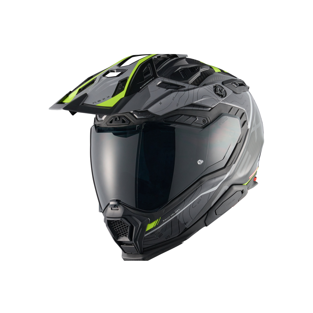 Casco Nexx X.WED3 Furka - GREY.NEON - vista 2