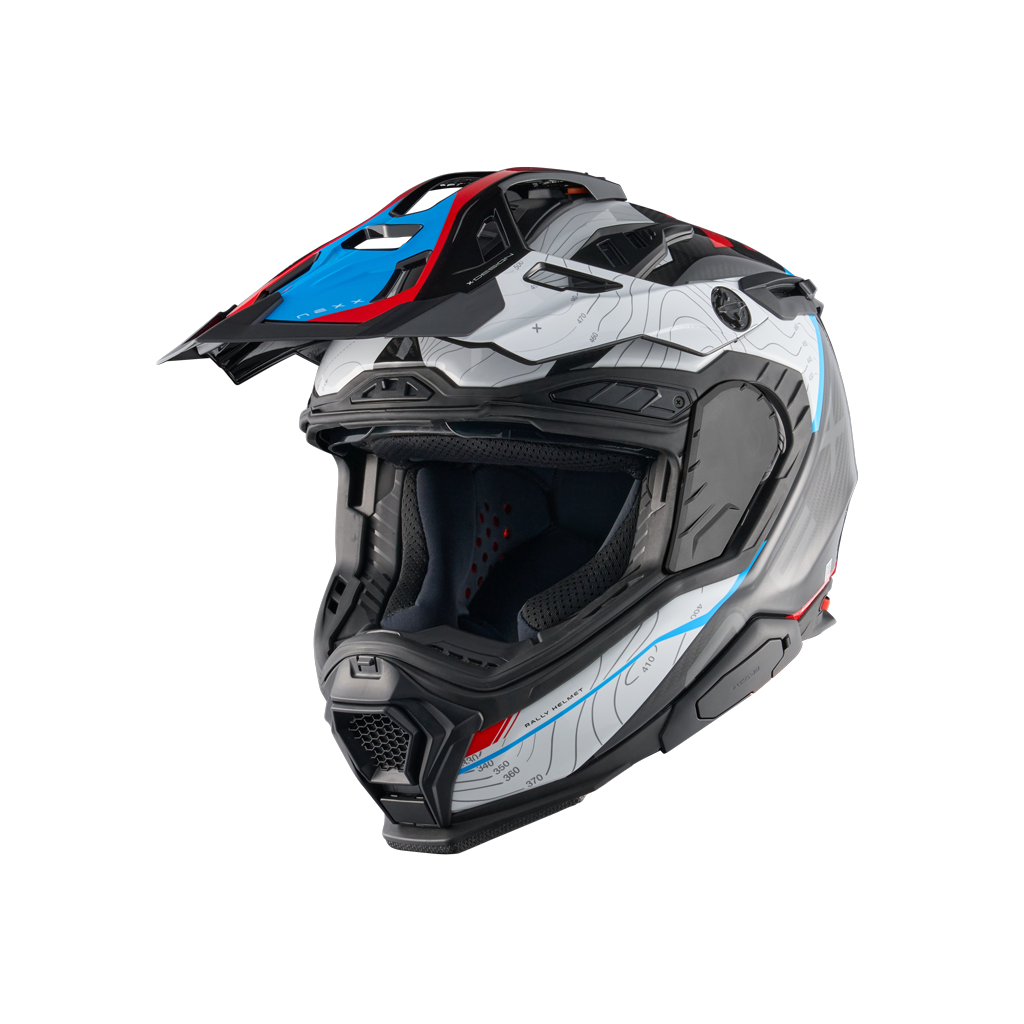 Casco Nexx X.WED3 Furka - RED.BLUE - vista 3