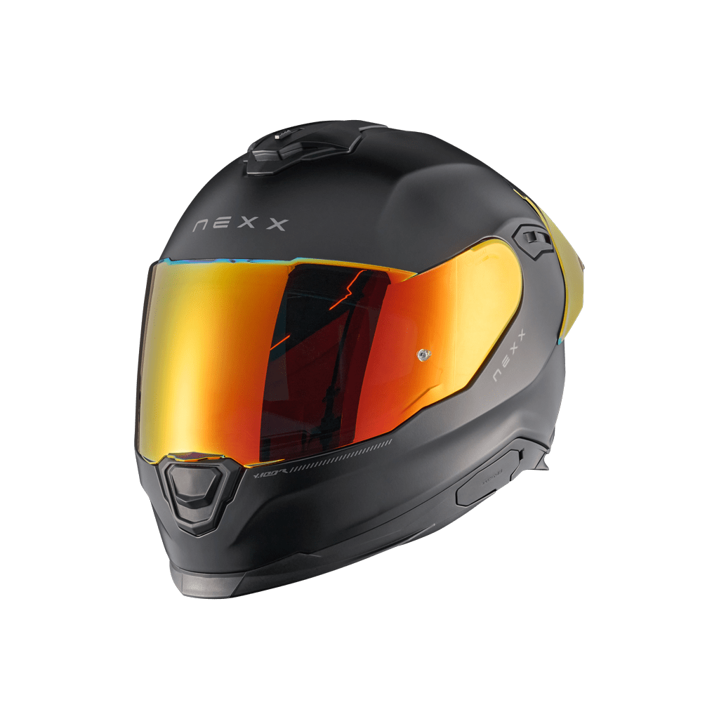 Casco Nexx Y.100R Subsonic - BLACK.RED MT - vista 2
