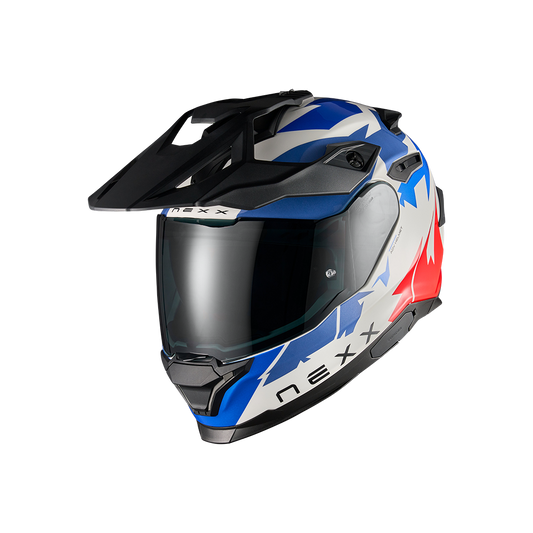 Casco Nexx Y.TRAVL Primal - BLUE.RED - vista 2