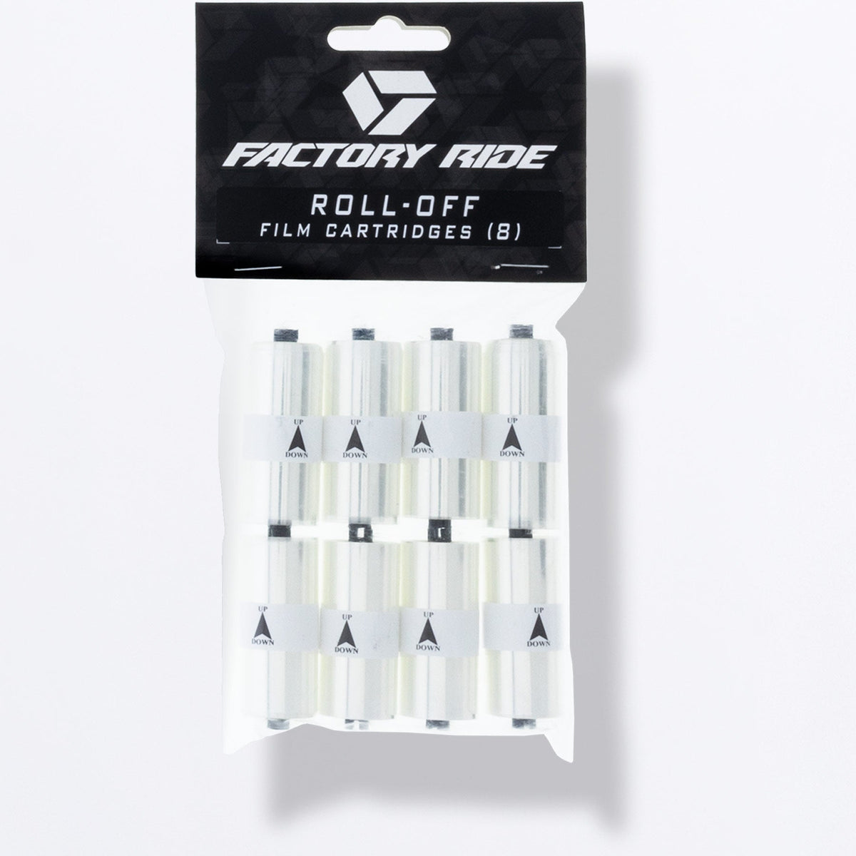 Repuestos roll-off FXR Clear · Pack de 8 - Clear - vista oficial 2