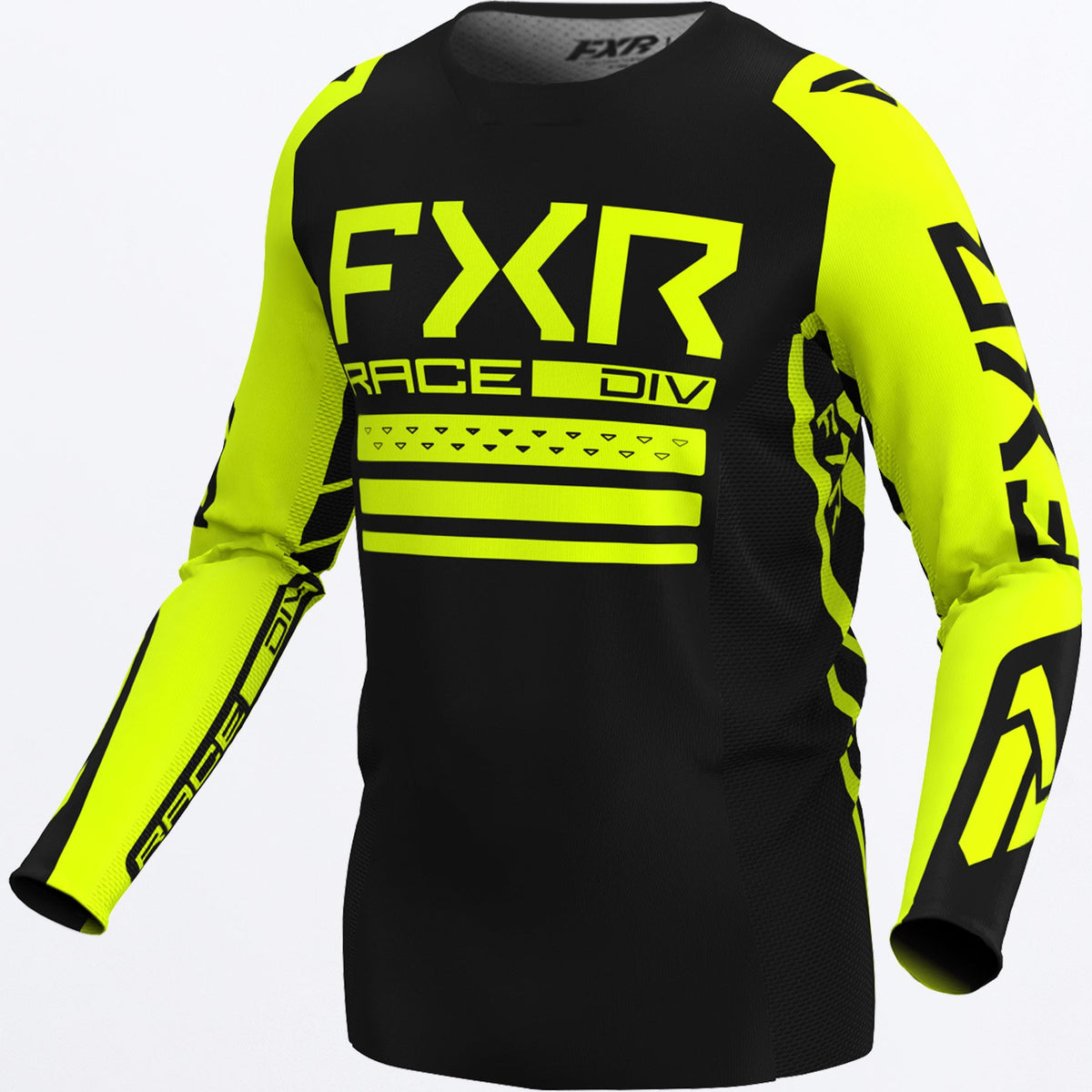 Jersey FXR Contender MX - Black/HiVis - vista oficial 1