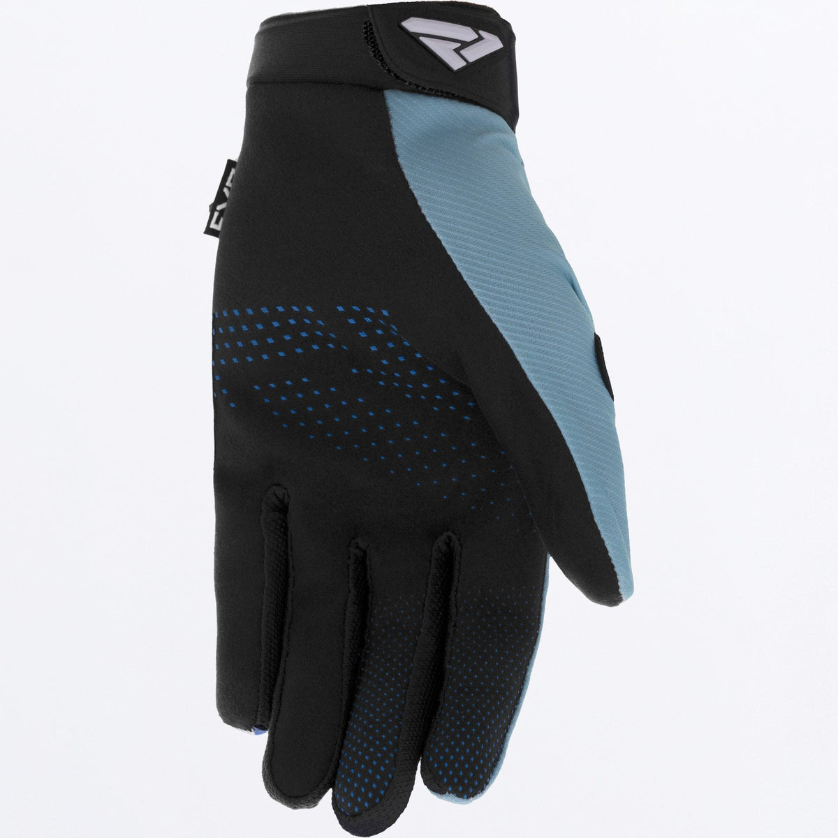 Guantes motocross FXR Reflex - Blue/Black - vista oficial 2
