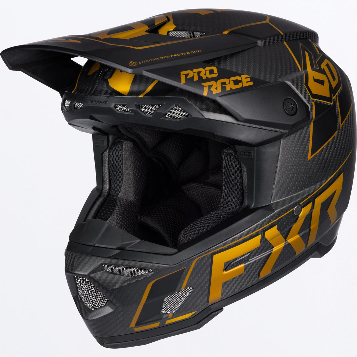 Casco FXR 6D ATR-3 - Texas Tea - vista oficial 1