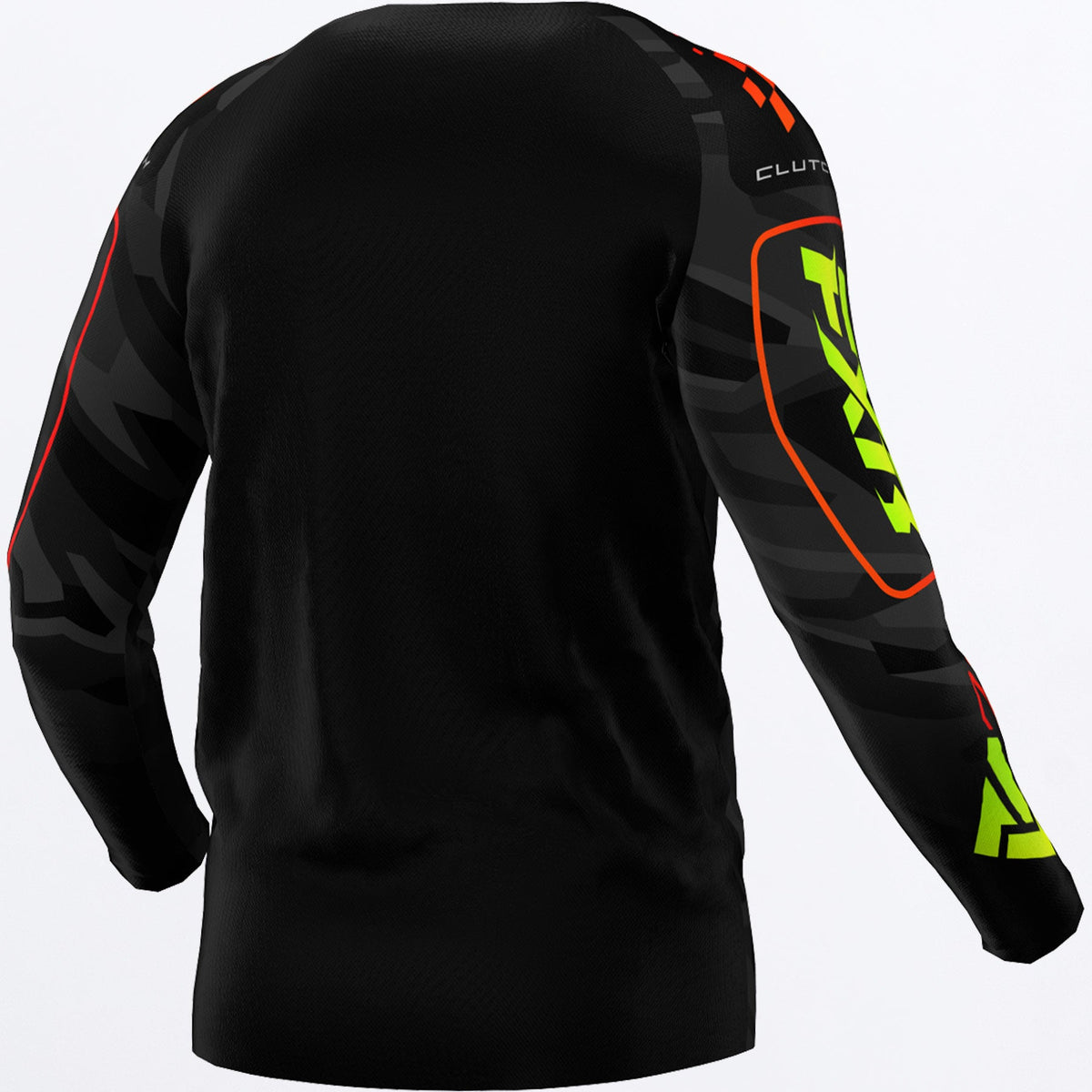 Jersey FXR Clutch MX - Nuke/HiVis/Camo - vista oficial 2