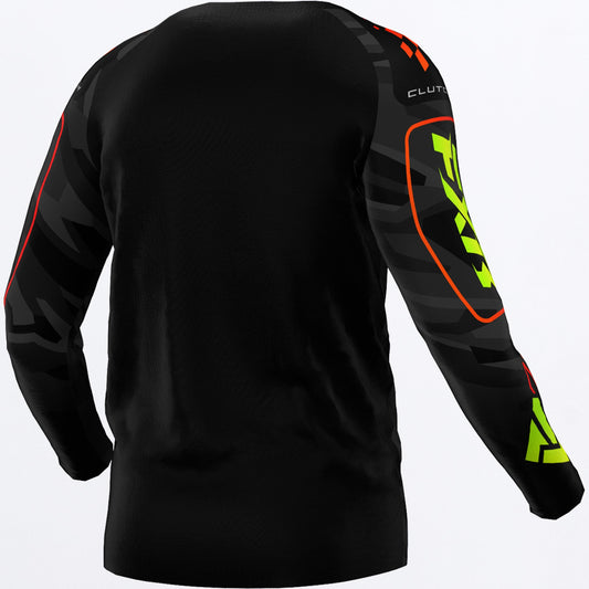 Jersey FXR Clutch MX - Nuke/HiVis/Camo - vista oficial 2