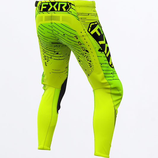 Pantalon FXR Podium MX - HiVis/Lime/Black - vista oficial 2