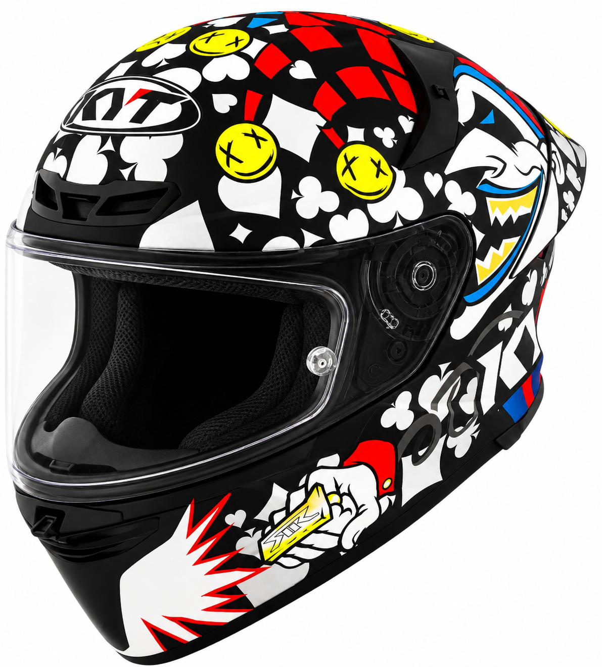 Casco KYT TT Revo Ricardo Rossi 2022 Replica