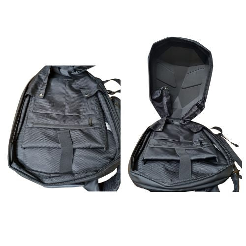 Mochila Loy LED Iron Man Grafico Carbono – Estilo futurista con tecnología LED