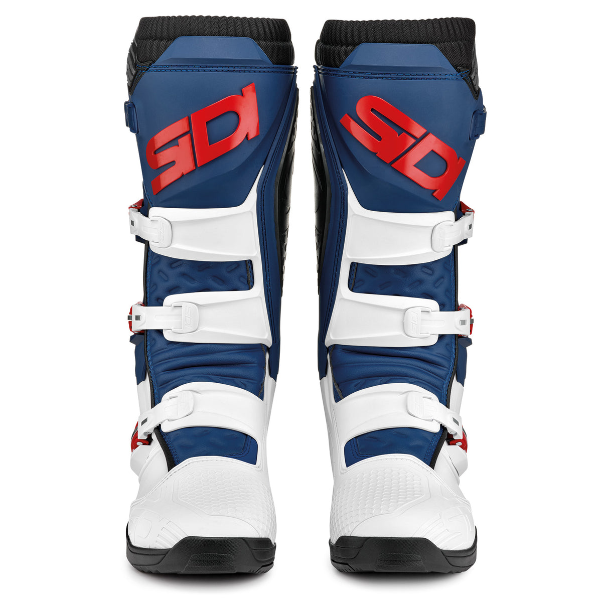 Botas Sidi X-Power SC - White/Navy/Red - frontal