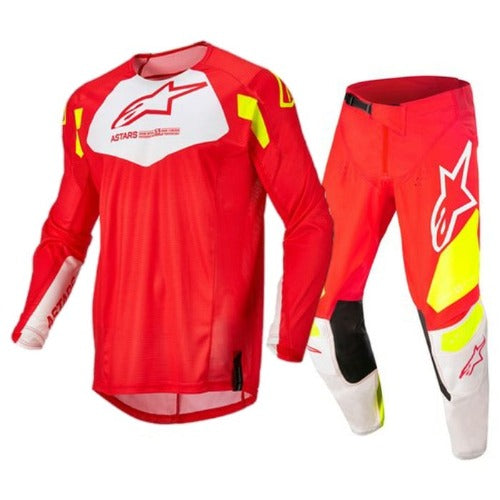 Answer Racing A22 Arkon Octane Motocross Pants – Men's Sizes 28-40, Black/Red, Leather/Polyester, Lightweight & Breathable