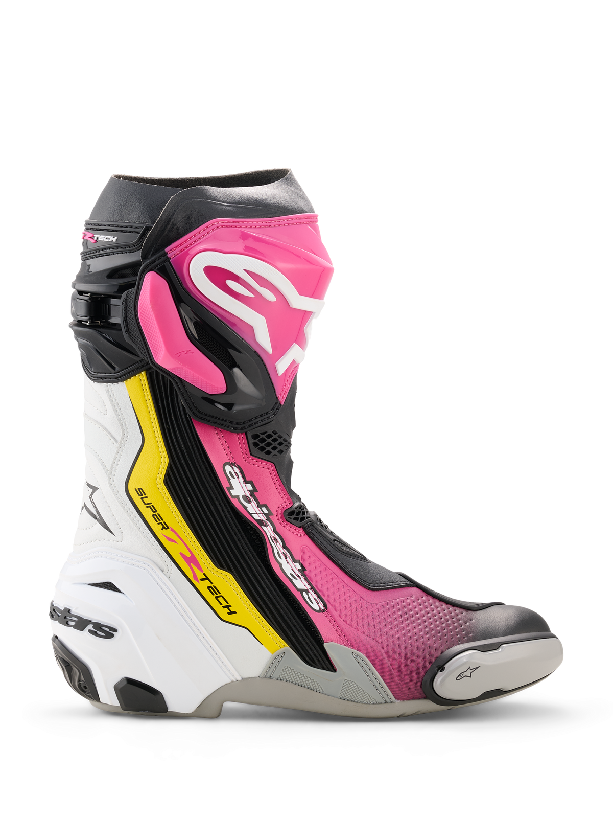 BotaS Alpinestars Supertech R - BLK/MAG/WHI/YELLOW - 2220021-1634 - vista 2