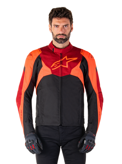 Alpinestars 3200125-1365 - Black Red Fluo Dark Red