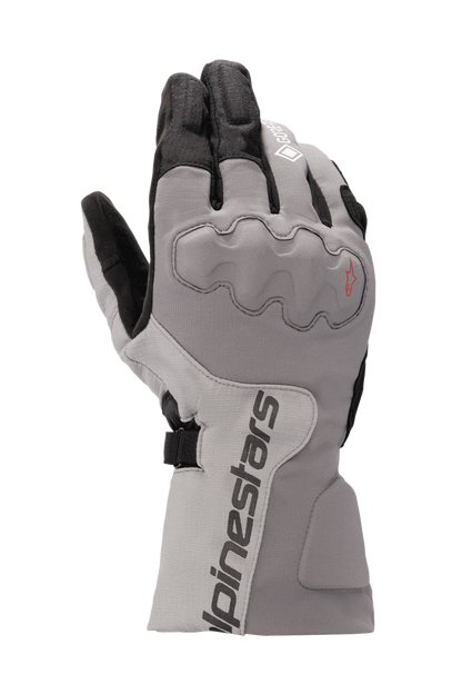 Guantes Alpinestars WR-X Gore-Tex Dark Gray Ice Gray Black - frente