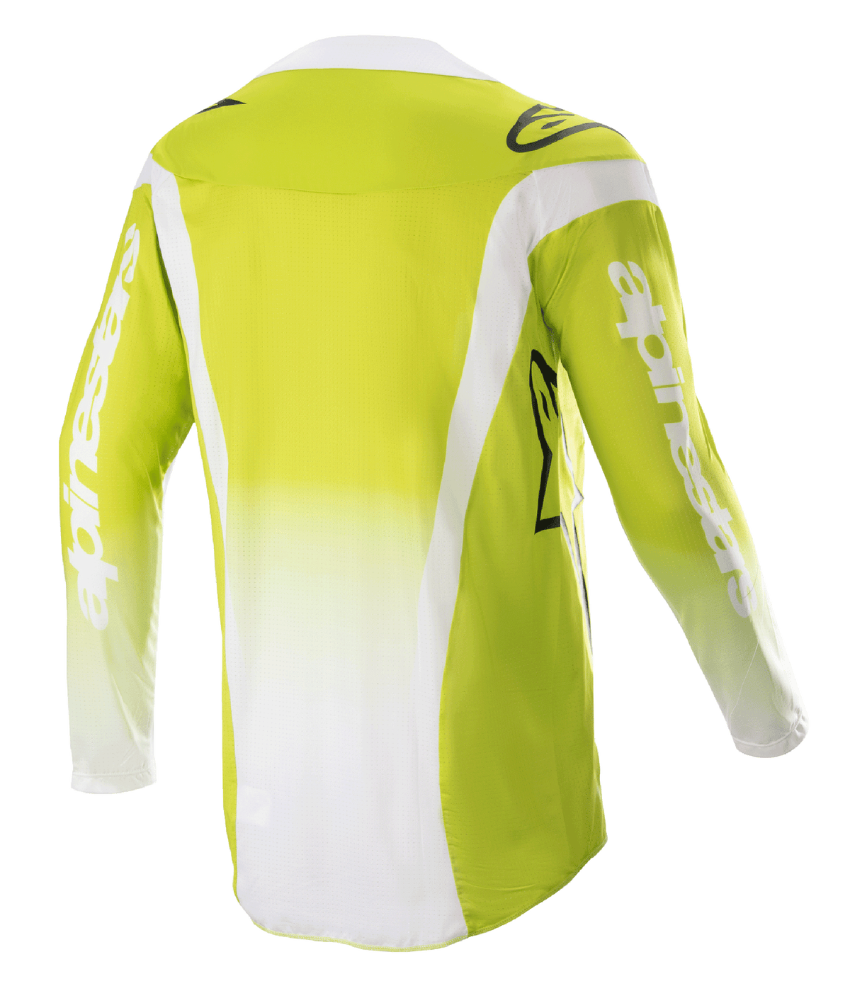 Jersey Alpinestars Techstar Push - YLW F/WHT - 3760823-552 - vista 2