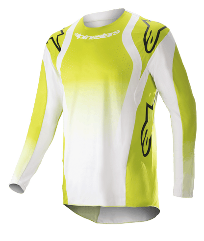 Jersey Alpinestars Techstar Push - YLW F/WHT - 3760823-552 - vista 1