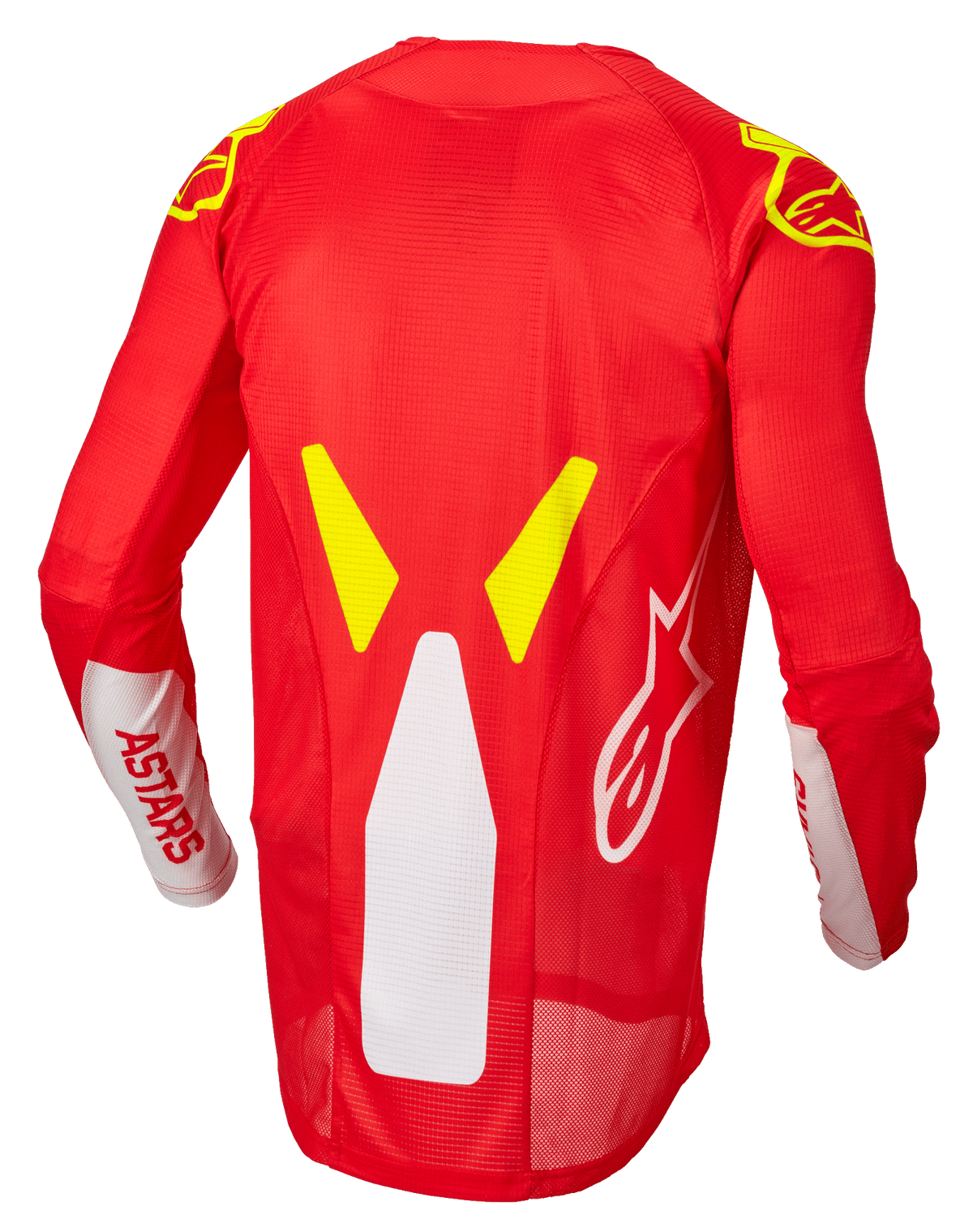 Jersey Alpinestars Techstar Factory - Red Fluo White Yellow Fluo - 3761022-3025 - vista 2
