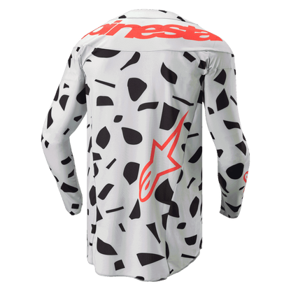 Jersey Alpinestars Techstar Rantera - Haze Gray Camo - espalda