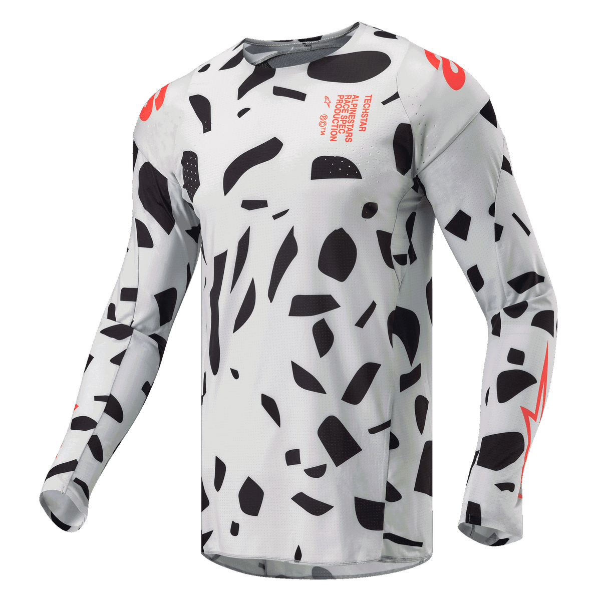 Jersey Alpinestars Techstar Rantera - Haze Gray Camo - frente