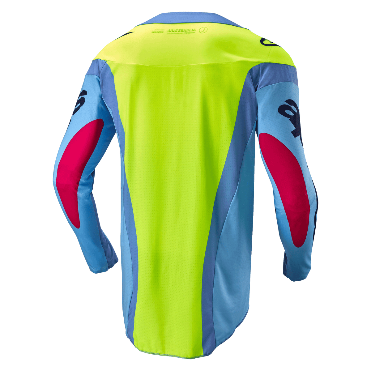 Jersey Alpinestars Techstar Ocuri - L.BLU/YLW F/RED B. - 3767024-7064 - vista 2