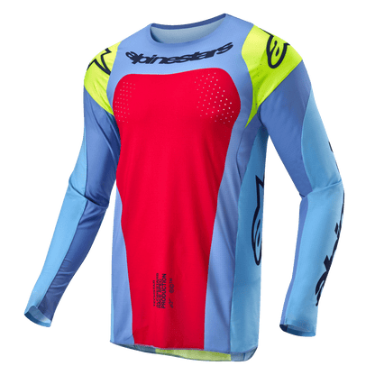 Jersey Alpinestars Techstar Ocuri - L.BLU/YLW F/RED B. - 3767024-7064 - vista 1