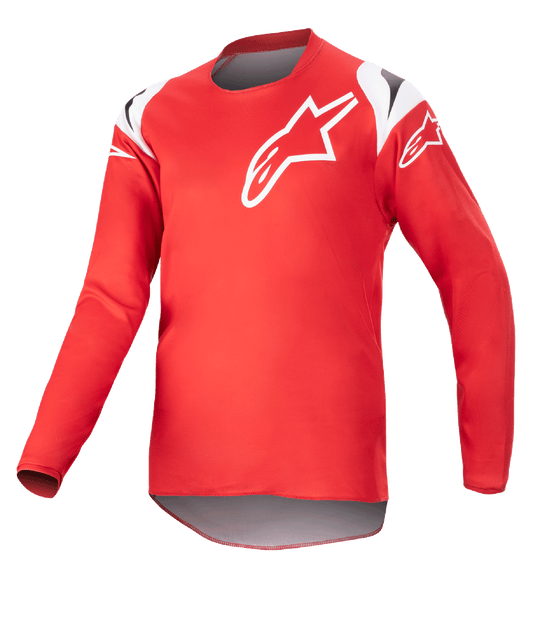 Jersey Alpinestars Juvenil Racer Narin - Mars Red/White - 3771823-3120 - vista 1