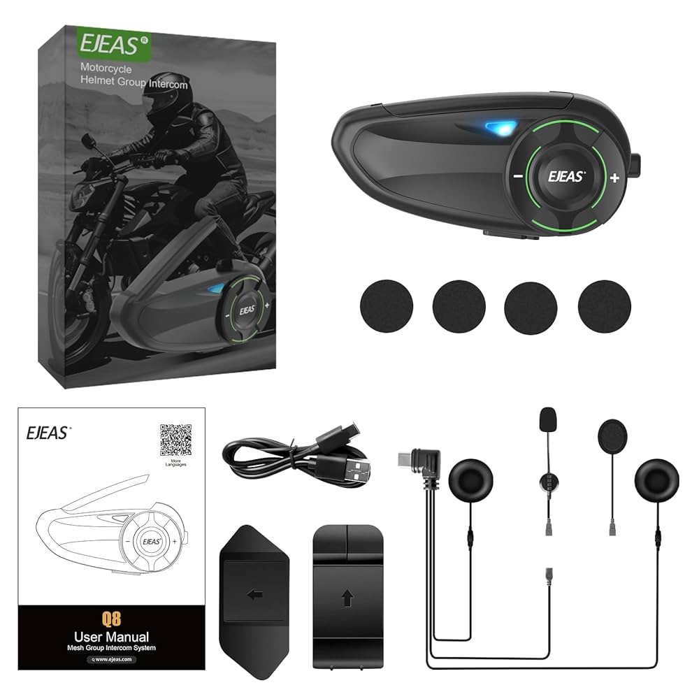 Intercomunicador Ejeas Q8 MESH