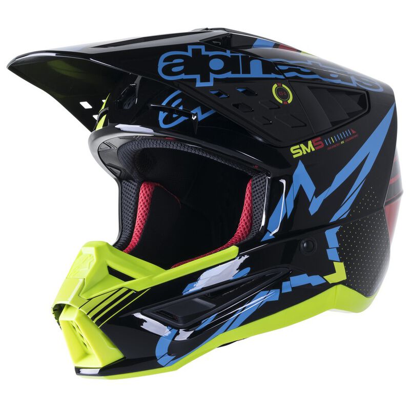 Casco Alpinestars S-M5 ACTION – Protección y comodidad.
