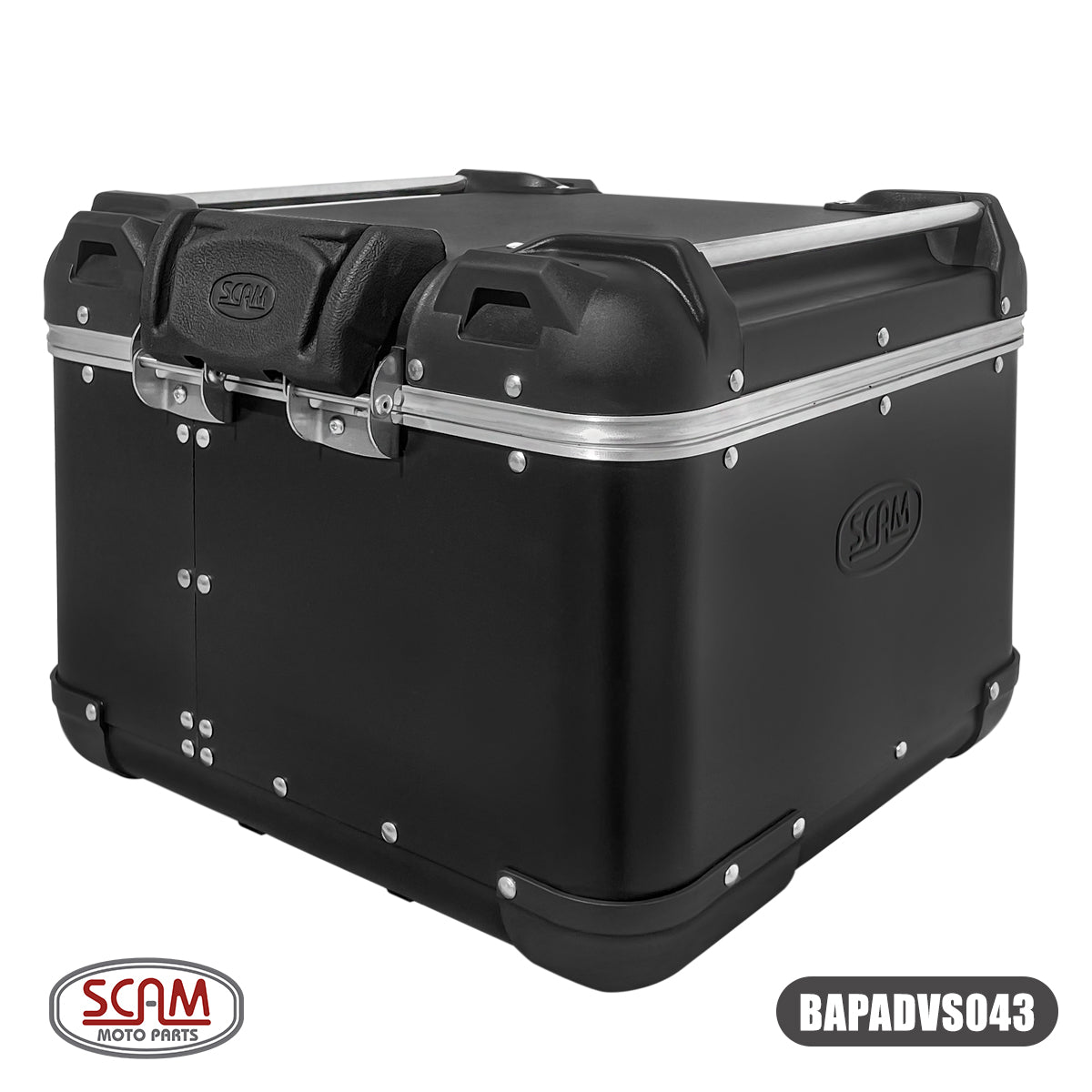 Baúl Superior Ushuaia ADV 43L Aluminio Negro Fosco BMW F850GS/R1200GS/R1250GS