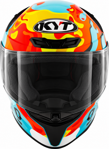 Casco KYT TT Revo Leopard Replica Aragon