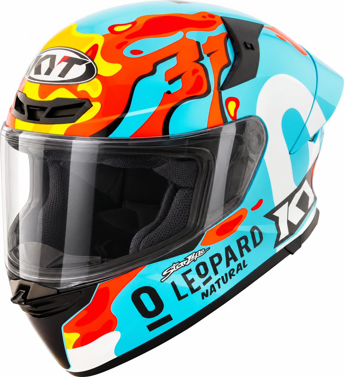 Casco KYT TT Revo Leopard Replica Aragon