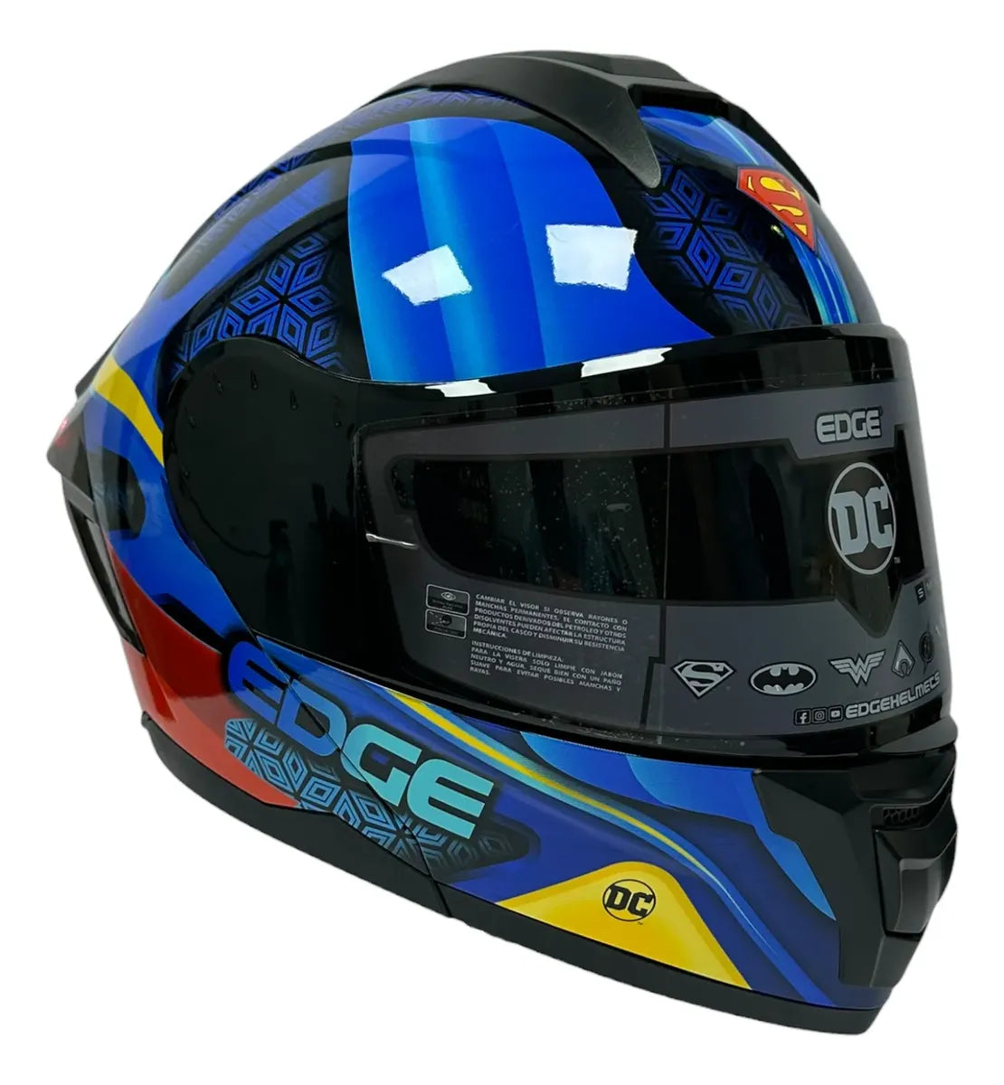 Edge Casco Abatible Boston Superman